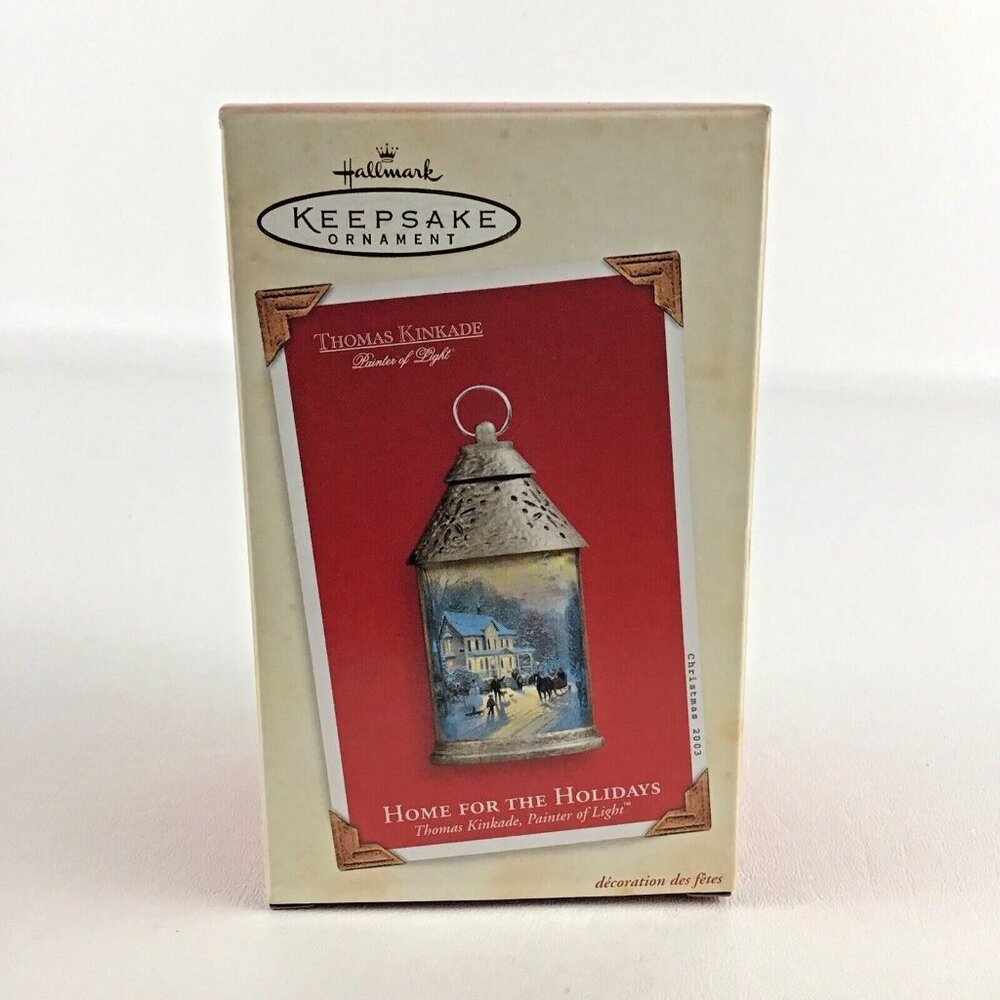 Hallmark Keepsake Christmas Tree Ornament Home For The Holidays Thomas Kinkade